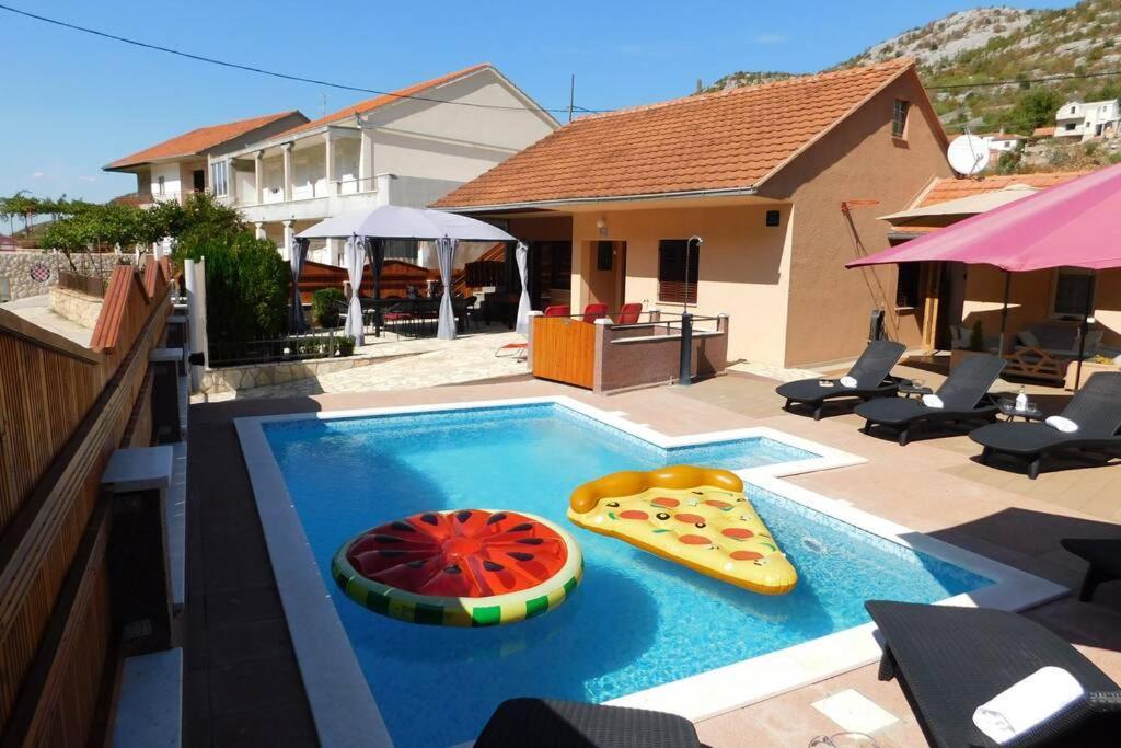 Holiday Home Jass Near Makarska Zagvozd Exterior foto